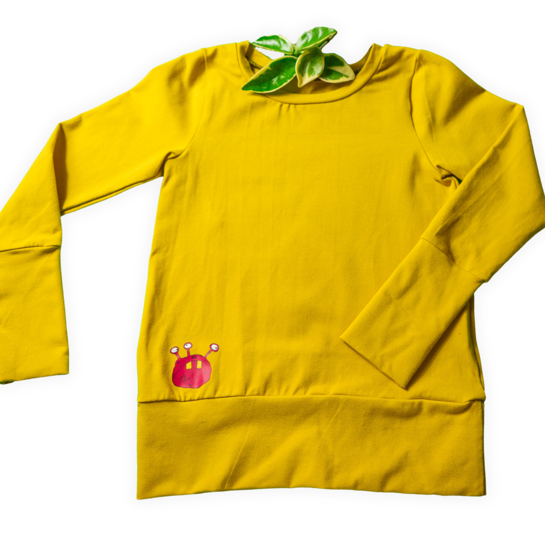 Chandail évolutif jaune (6 à 9 ans) - Crick!