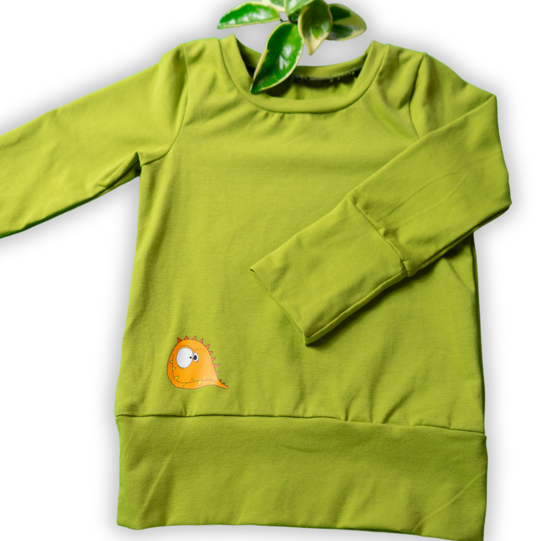 Chandail évolutif vert - Bloups!